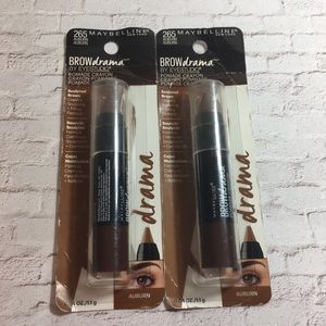 Maybelline Brow Drama Auburn 265 Lot of 2